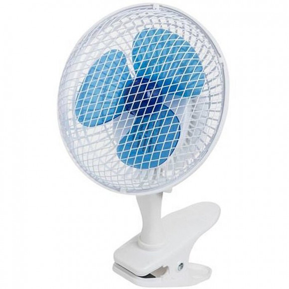Ventilateur De Table 19cm 15w À Clip - Acf15