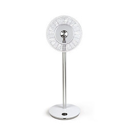 Ventilateur Sur Pied 30cm 30w Blanc - Dom449