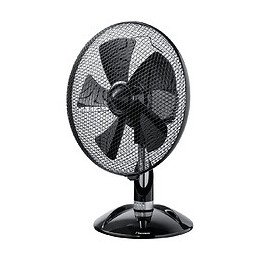 Ventilateur De Table 45w 35cm Noir - Adf30dz