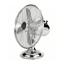 Ventilateur De Table 30cm 35w Chromé - Dom269