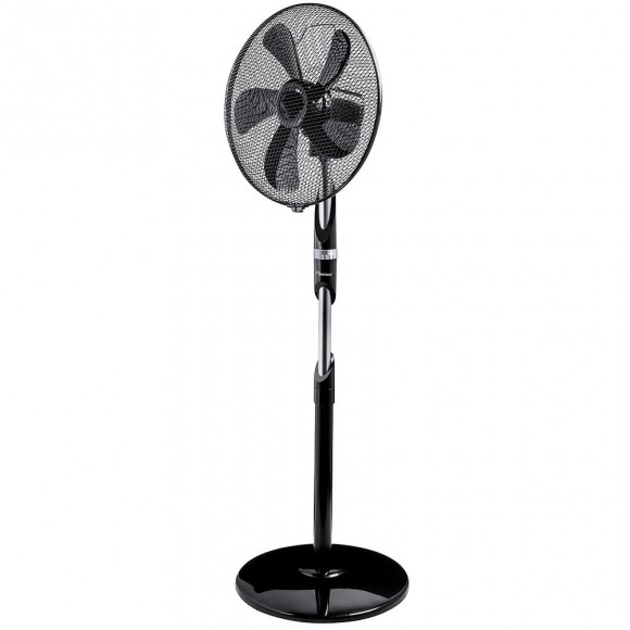 Ventilateur Sur Pied 55w 45cm 3 Vitesses Noir - Asf40dz