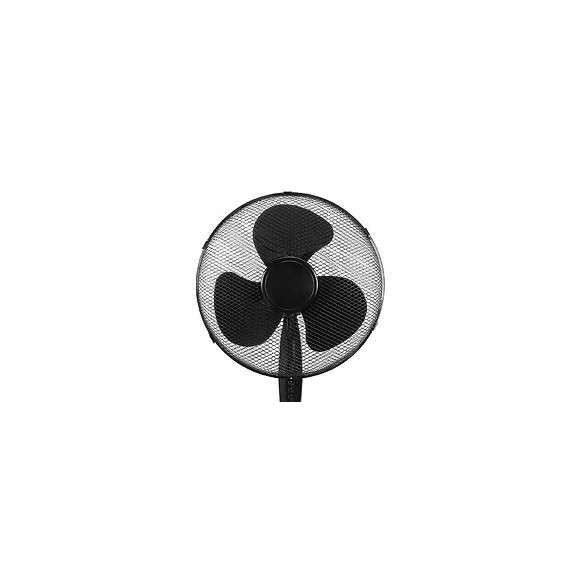 Ventilateur Sur Pied 3 Vitesses 40cm 45w Noir - Ve5894