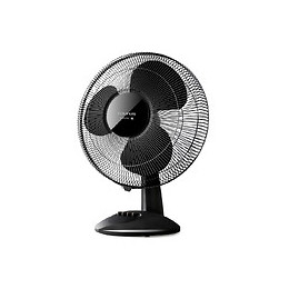Ventilateur De Table 40cm 40w Noir - Greco 16 Elegance