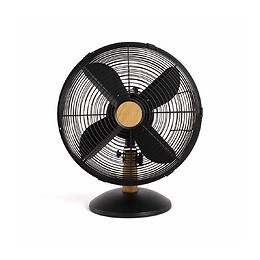Ventilateur De Table 35w 30cm 3 Vitesses Noir - Dom386