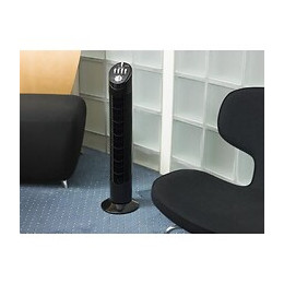 Bestron Ventilateur Colonne 75cm - 50w - Noir - Debit Dair 26,25m3/min.- Vitesse De Lair 2,65m/sec - Sonore: 55,9 Db