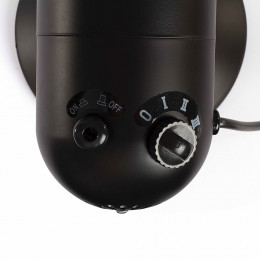 Ventilateur De Table 35w 30cm 3 Vitesses Noir - Dom386