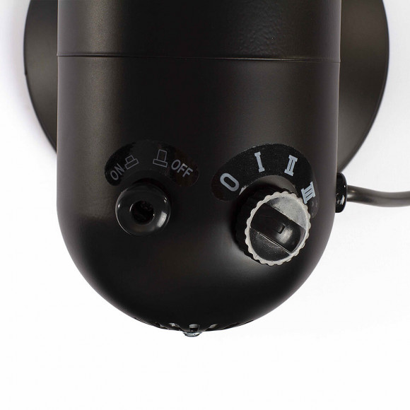 Ventilateur De Table 35w 30cm 3 Vitesses Noir - Dom386