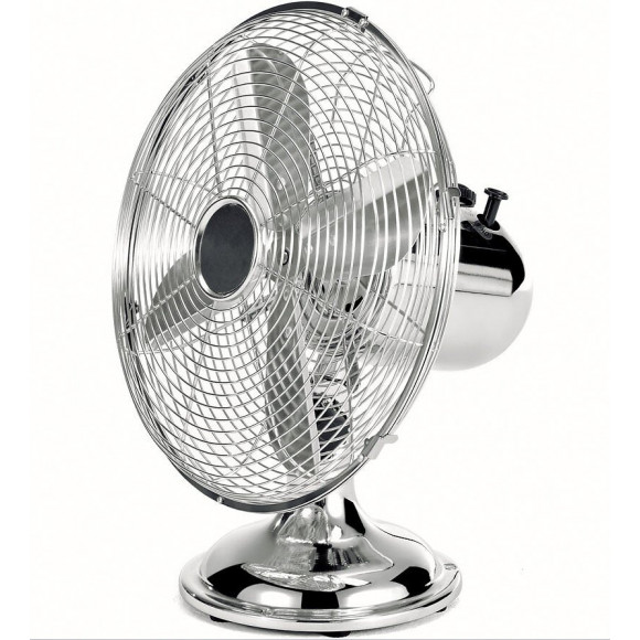 Ventilateur De Table 30cm 35w Chromé - Dom269