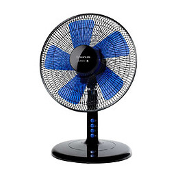 Ventilateur De Table 40cm 40w 3 Vitesses Noir - Boreal 12 Elegance