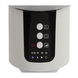 Ventilateur Sur Pied 23cm 45w Blanc - Dom412