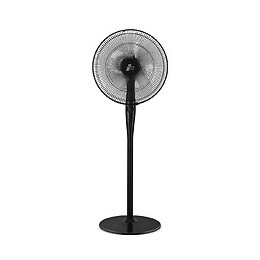 Ventilateur Sur Pied 40cm 48w Noir - Vlp.black-one