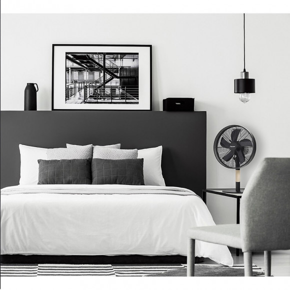 Ventilateur De Table 35w 35cm 3 Vitesses Noir - Dft35wb