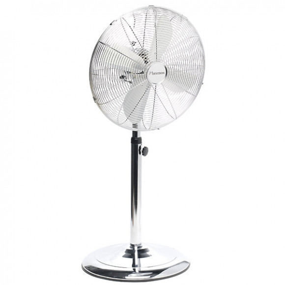 Ventilateur Sur Pied 45cm 50w Chromé - Dfs45s