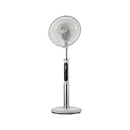 Ventilateur Sur Pied 40cm 60w 3 Vitesses Blanc - Vlp.majestic