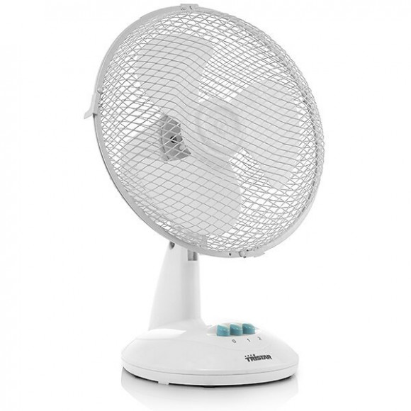 Ventilateur De Table 23cm 20w Blanc - Ve-5923