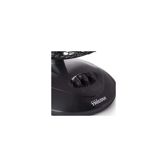 Ventilateur De Table 23cm 30w Noir - Ve-5924
