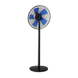 Taurus Ventilateur Sur Pied Boreal 16 C Elegance - O 40 Cm - Noir Et Bleu