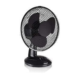 Ventilateur De Table 23cm 30w Noir - Ve-5924