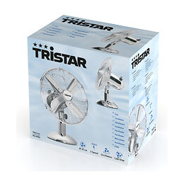 Ventilateur De Table 30cm 35w Chrome - Ve5953