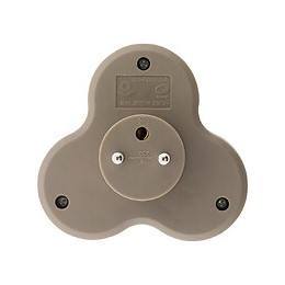 Triplite Triangulaire 3x16a Taupe - Zenitech