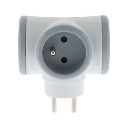 Triplite 3x16a Rotative Grise - Watt And Co