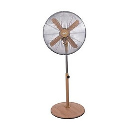 Ventilateur Sur Pied 40cm De Diamètre, Design Tendance Bois, Structure  Ewt - Woodairs
