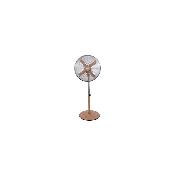 Ventilateur Sur Pied 40cm De Diamètre, Design Tendance Bois, Structure  Ewt - Woodairs