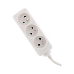 Bloc 3 Prises 16a 2p+t Blanc - Zenitech