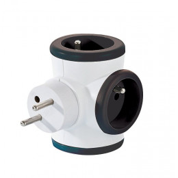 Triplite 3x16a Rotative Noire - Watt And Co