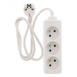 Bloc 3 Prises 16a 2p+t Blanc - Zenitech