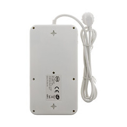 Parafoudre 8 Prises Avec Interrupteur Security Pro Tv F/f 9,52mm + Tel Rj11