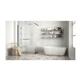 Paroi Indus - Paroi 140x200x0,8cm - Verre Trempé - Tablette - Finitions Noir Mat