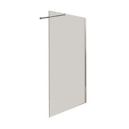 Paroi Italienne - Paroi 120x200x0,8cm - Verre Trempé - Transparent