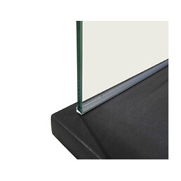 Paroi Tuhina - Paroi 90x200x0,8cm - Verre Trempé - Sérigraphie Dépolie Centrée