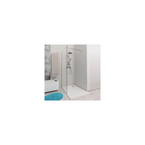 Paroi Italienne - Paroi 100x200x0,8cm - Verre Trempé - Transparent