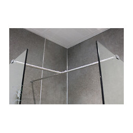 Barre De Retour 90cm - A Fixer Sur Barre De Fixation Murale 8mm - Inox