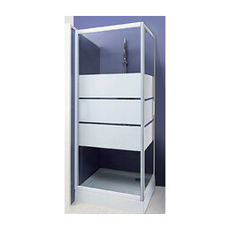 Façade Missi - Retour Fixe 80x185x0,4cm - Verre Trempé - Finitions Blanc