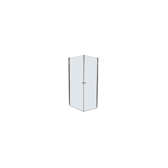 Façade Frisco - Façades D'angle 90x194,5cm - Verre Trempé T - Finitions Chromé