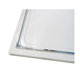 Façade Frisco - Façades D'angle 90x194,5cm - Verre Trempé T - Finitions Chromé