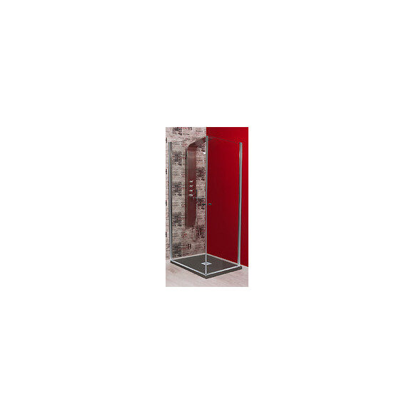 Façade Frisco - Façades D'angle 90x194,5cm - Verre Trempé T - Finitions Chromé