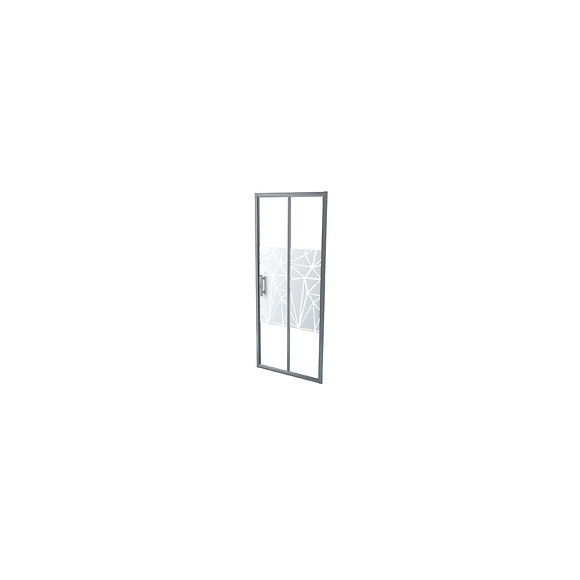 Façade Ekla - Façade Pliante 80x185x0,6cm - Verre Trempé - Finitions Sérigraphié