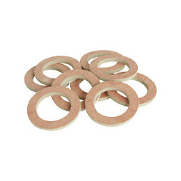 Lot De 10 Joints Fibre Rose 12/17