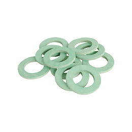 Lot De 5 Joints Fibre Vert En 26/34