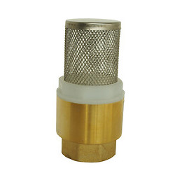 Clapet Universel Crépine Inox Femelle 20/27 - Axe Plastique