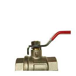 Vanne À Sphère - Double Femelle 15/21 - Poignée Plate - Passage Intégral