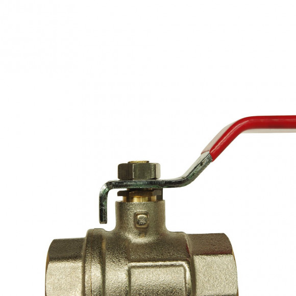 Vanne À Sphère - Double Femelle 15/21 - Poignée Plate - Passage Intégral