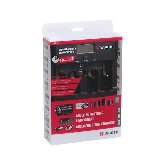 Chargeur De Piles Multifonctions Professionnel