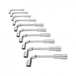 Jeu De 10 Clés À Pipe Débouchées 6-6 Pans - 8mm A 24mm