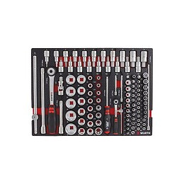 Assortiment Système 8.4.1, Douille 1/4 + 1/2 Pouce 1/41/2