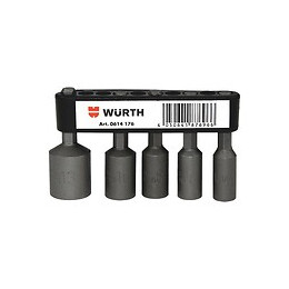 Jeu De 5 Douilles 6 Pans Creux -1/4' 1/4